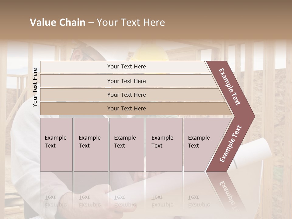 Men Construction Horizontal PowerPoint Template