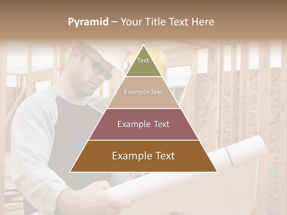 Men Construction Horizontal PowerPoint Template