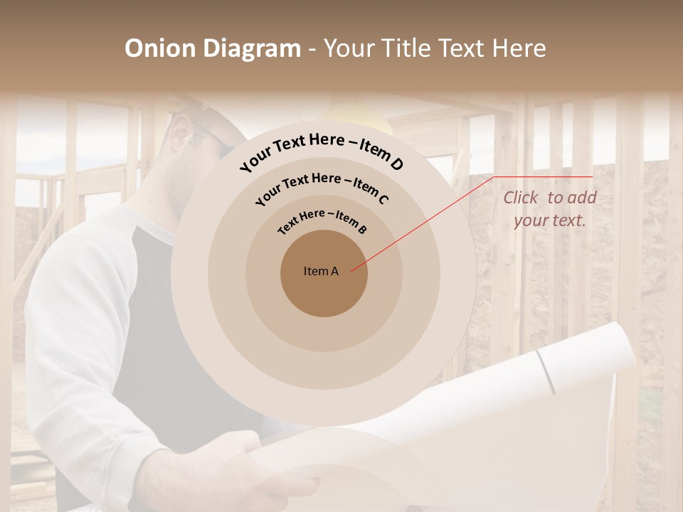 Men Construction Horizontal PowerPoint Template