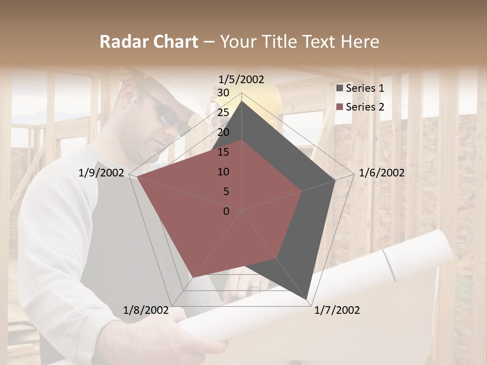 Men Construction Horizontal PowerPoint Template
