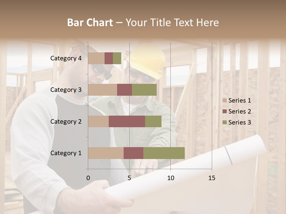 Men Construction Horizontal PowerPoint Template