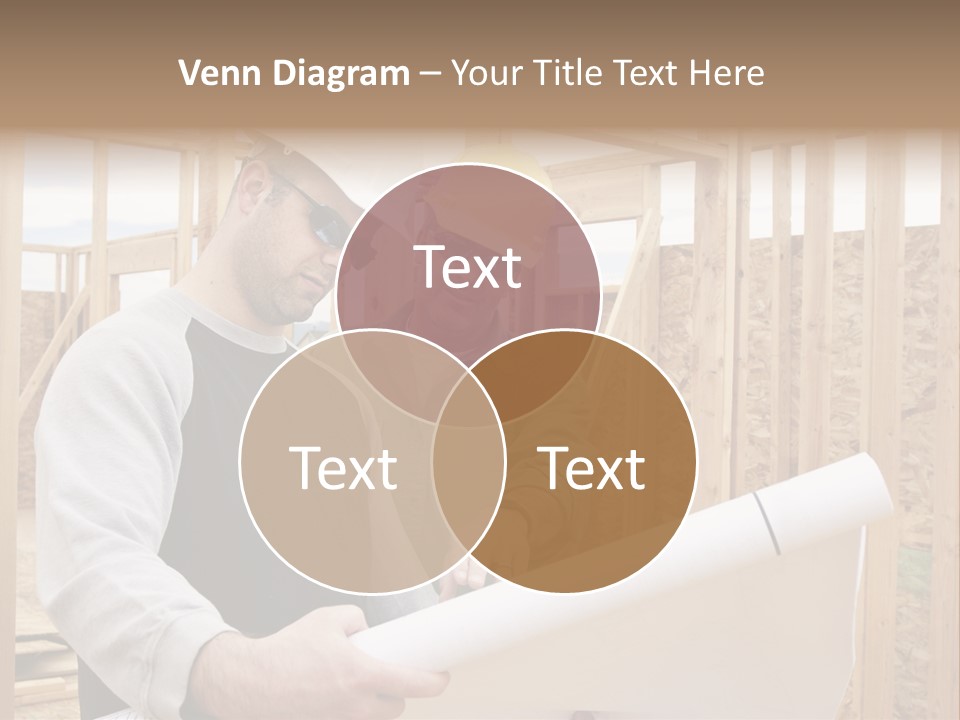 Men Construction Horizontal PowerPoint Template