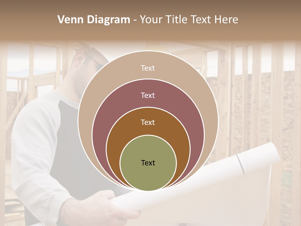 Men Construction Horizontal PowerPoint Template