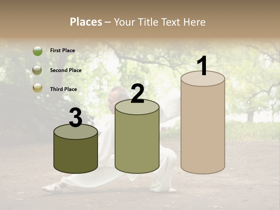 Defense Outdoor Chi PowerPoint Template