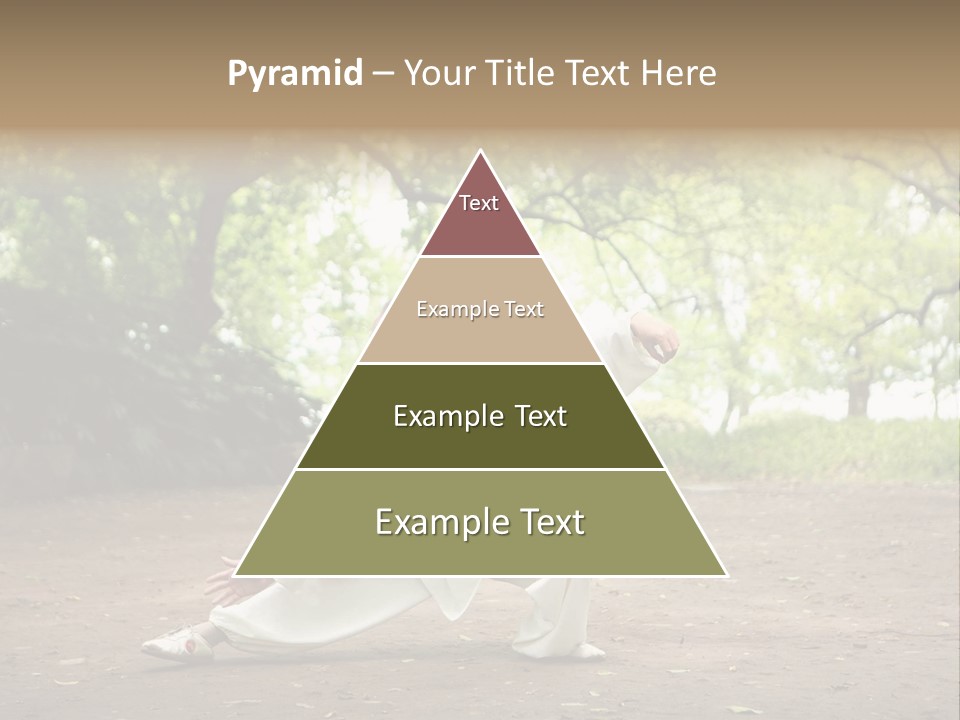 Defense Outdoor Chi PowerPoint Template