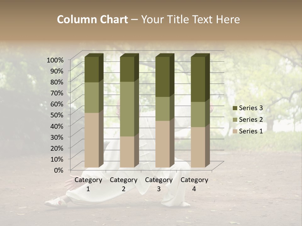 Defense Outdoor Chi PowerPoint Template