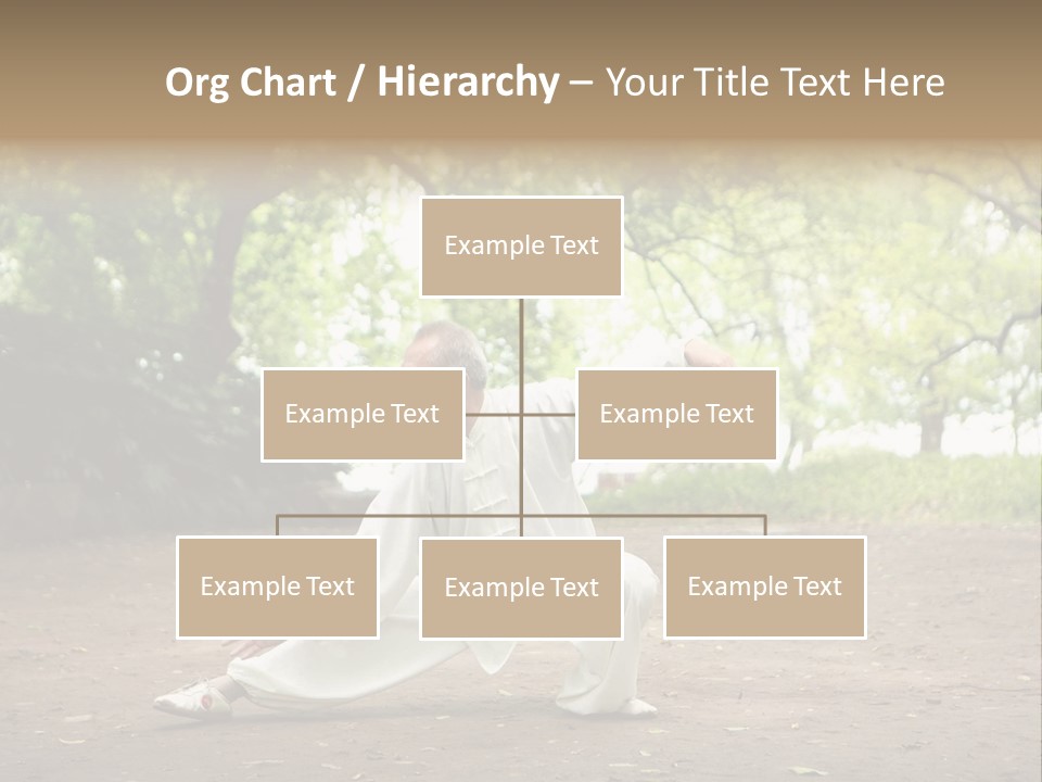Defense Outdoor Chi PowerPoint Template