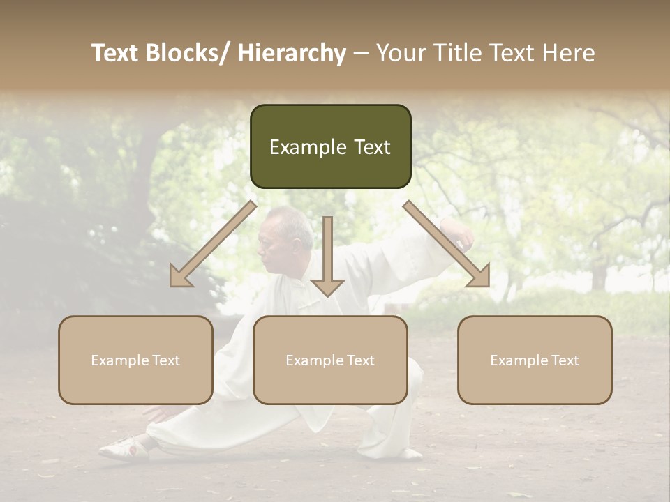 Defense Outdoor Chi PowerPoint Template
