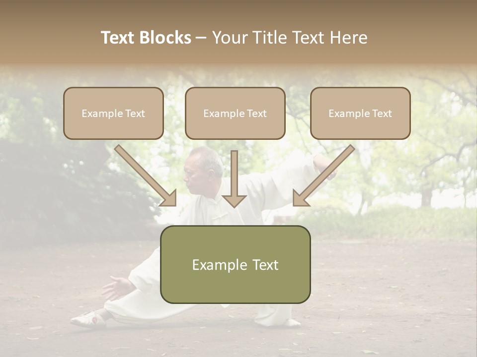 Defense Outdoor Chi PowerPoint Template