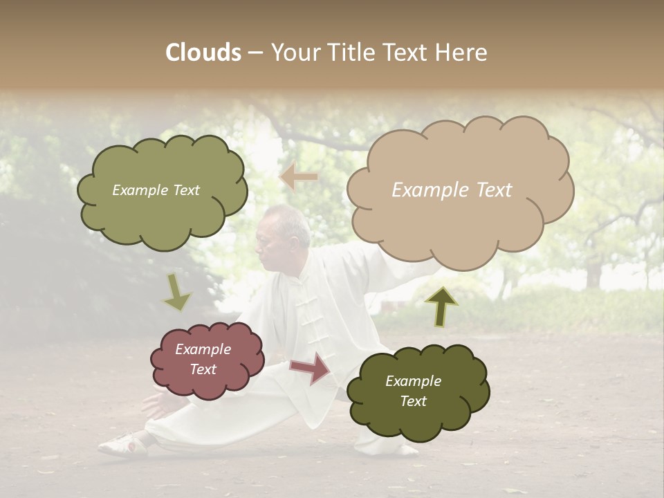 Defense Outdoor Chi PowerPoint Template