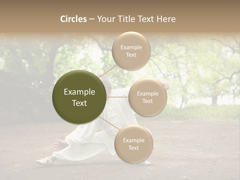 Defense Outdoor Chi PowerPoint Template