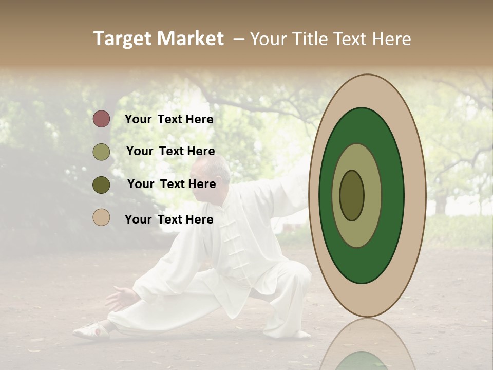 Defense Outdoor Chi PowerPoint Template