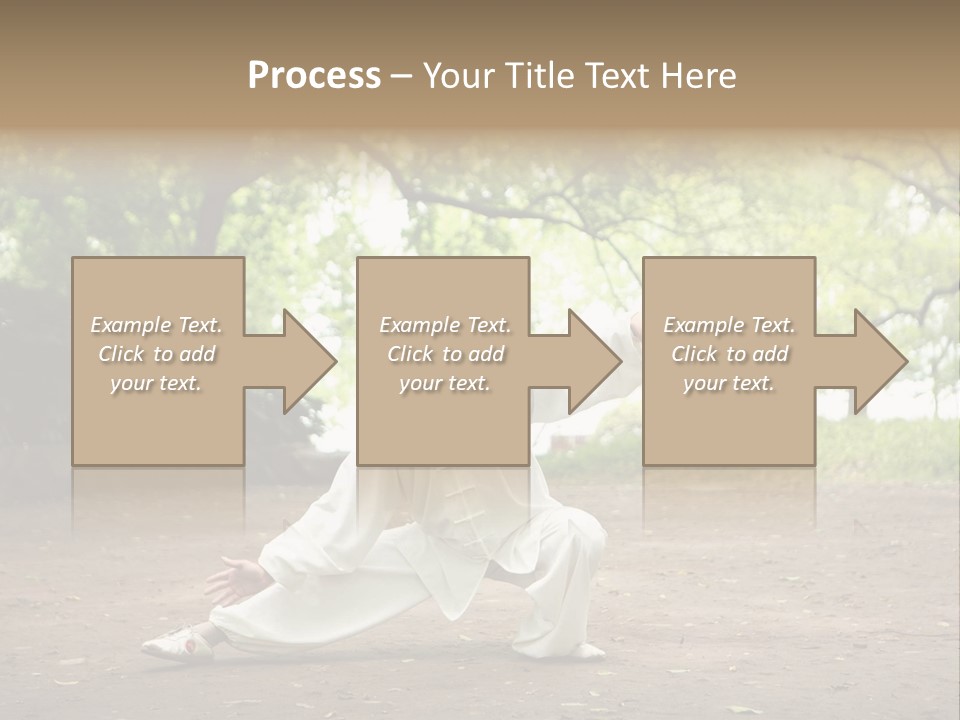Defense Outdoor Chi PowerPoint Template