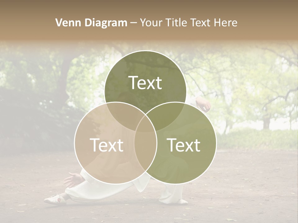 Defense Outdoor Chi PowerPoint Template