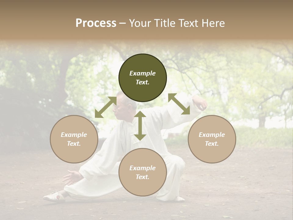 Defense Outdoor Chi PowerPoint Template