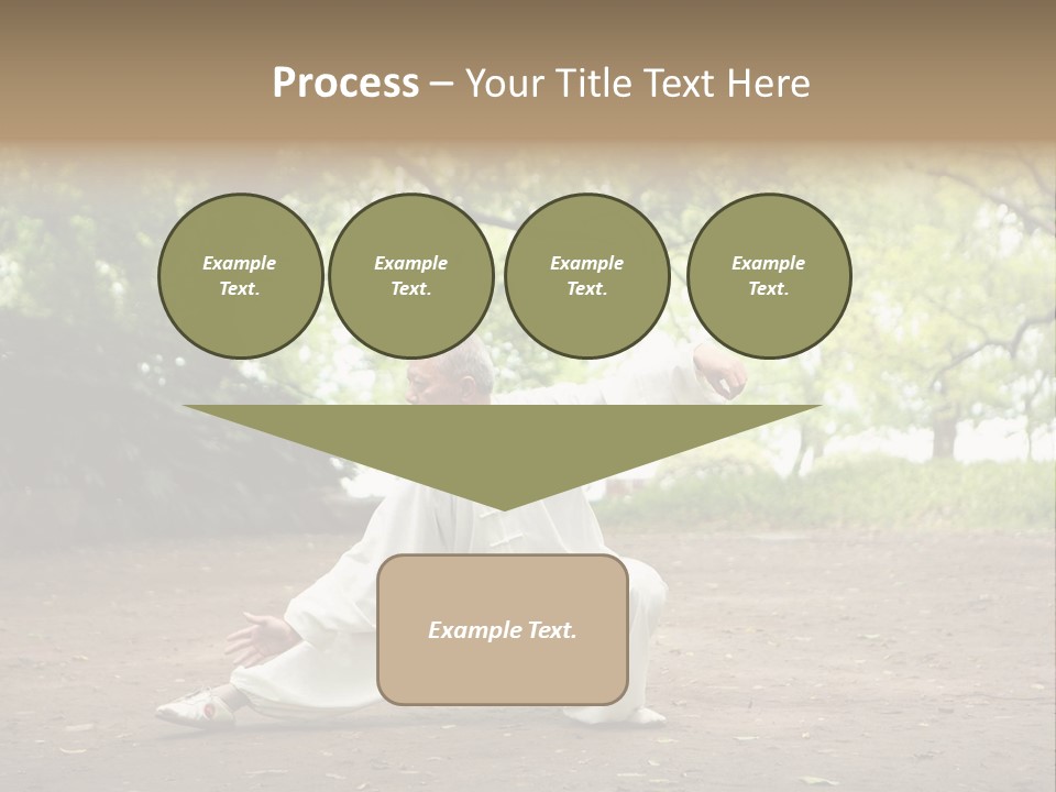 Defense Outdoor Chi PowerPoint Template