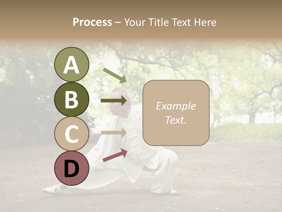 Defense Outdoor Chi PowerPoint Template