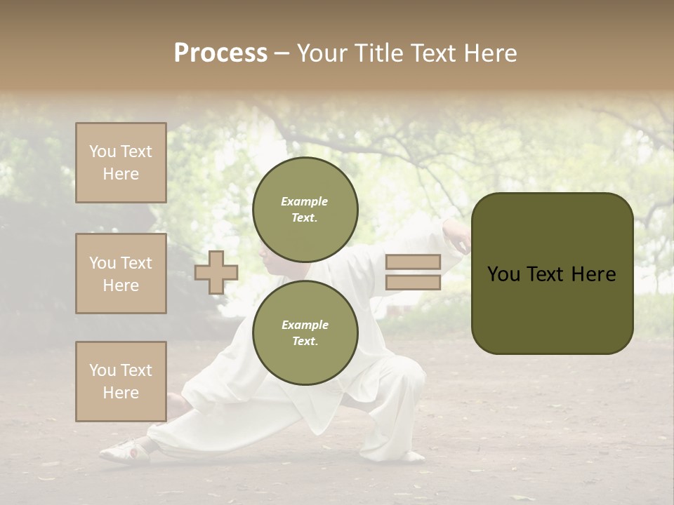 Defense Outdoor Chi PowerPoint Template