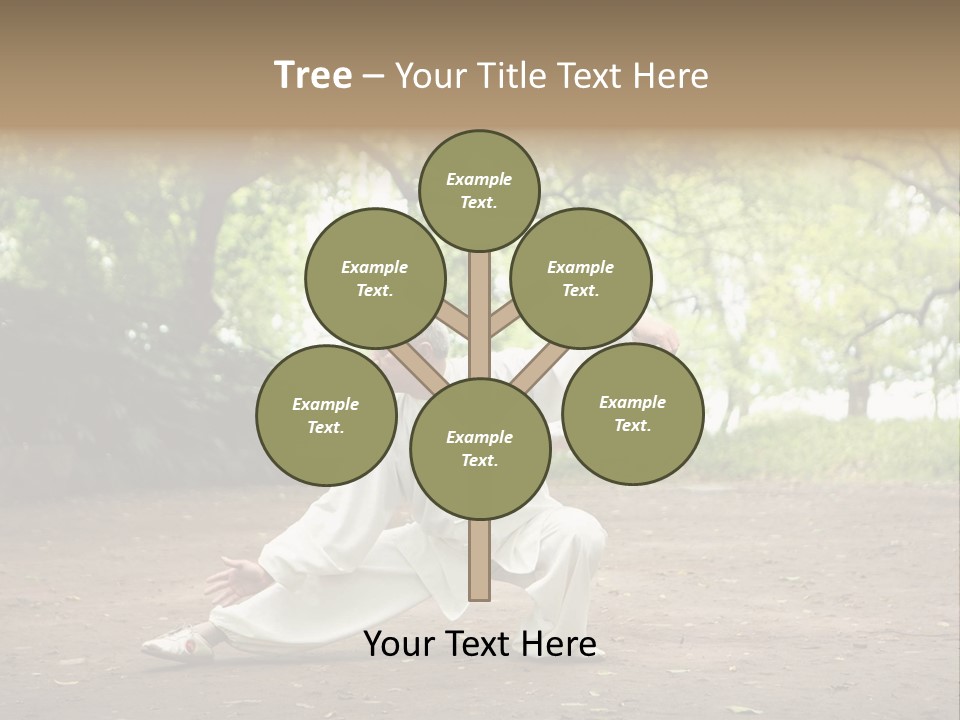 Defense Outdoor Chi PowerPoint Template