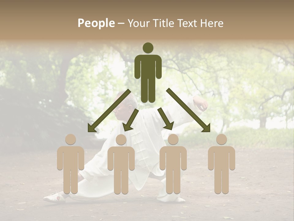 Defense Outdoor Chi PowerPoint Template