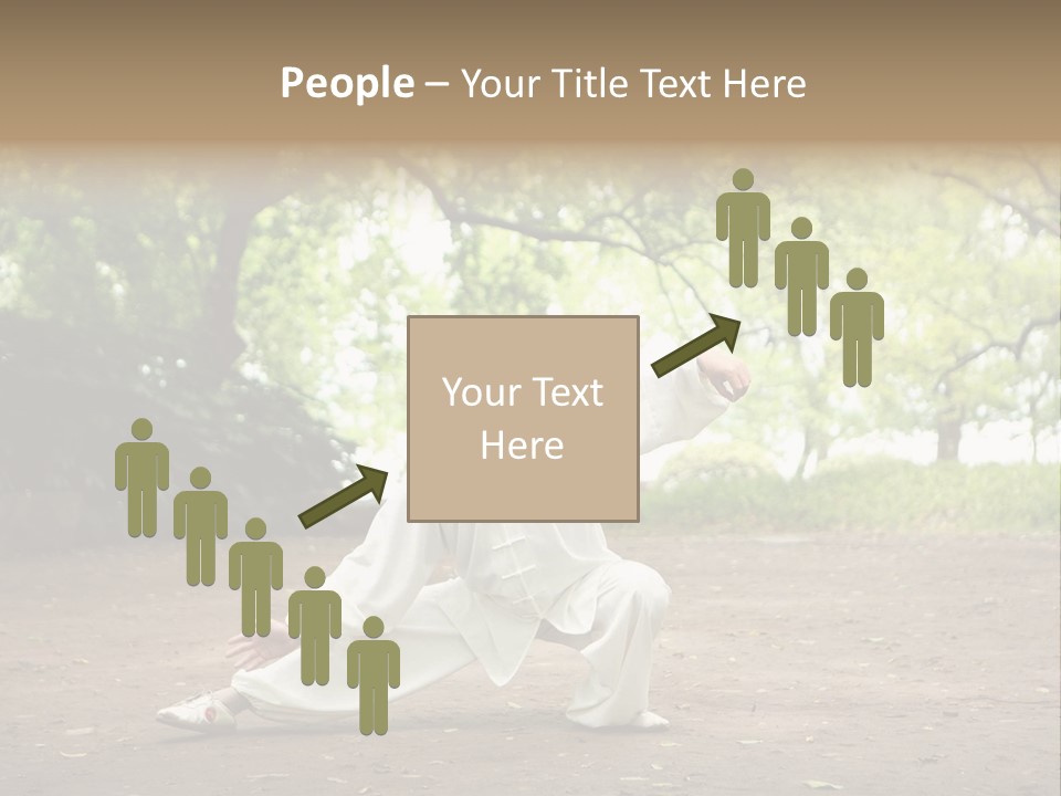 Defense Outdoor Chi PowerPoint Template