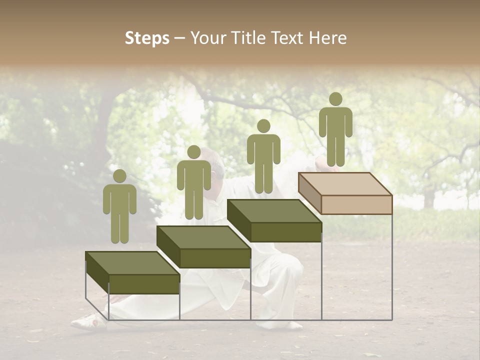 Defense Outdoor Chi PowerPoint Template