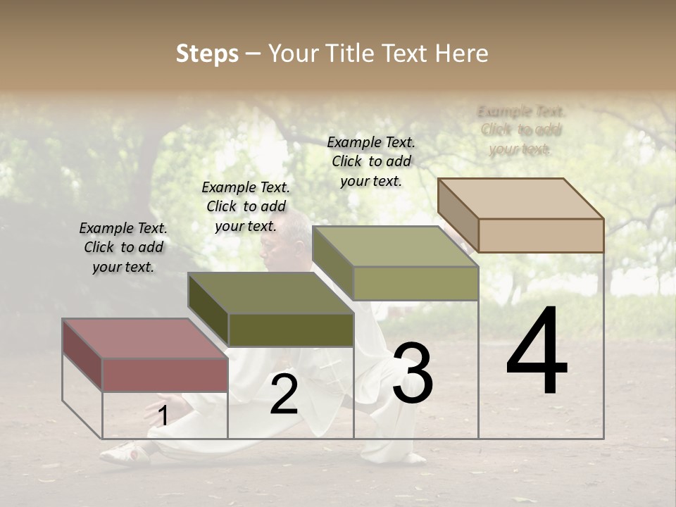 Defense Outdoor Chi PowerPoint Template