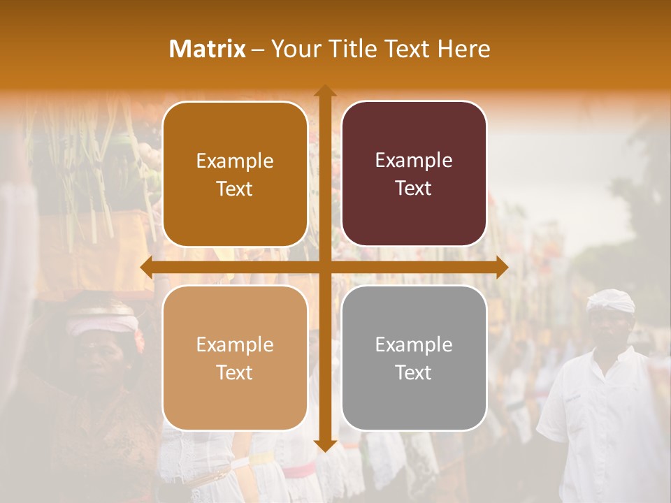 Costume Asia Exterior PowerPoint Template