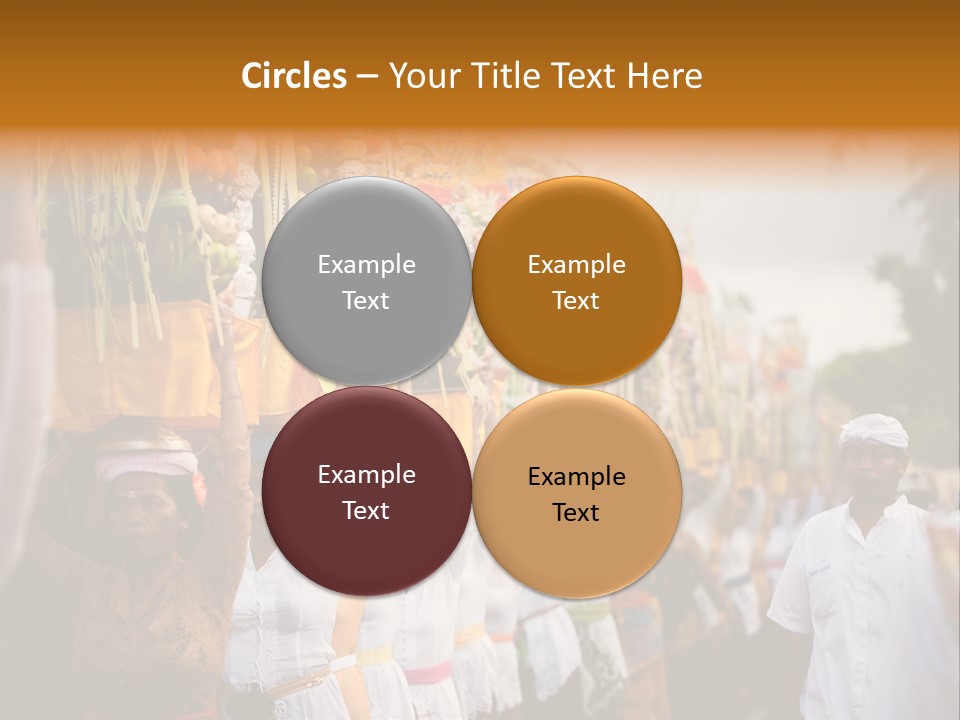 Costume Asia Exterior PowerPoint Template