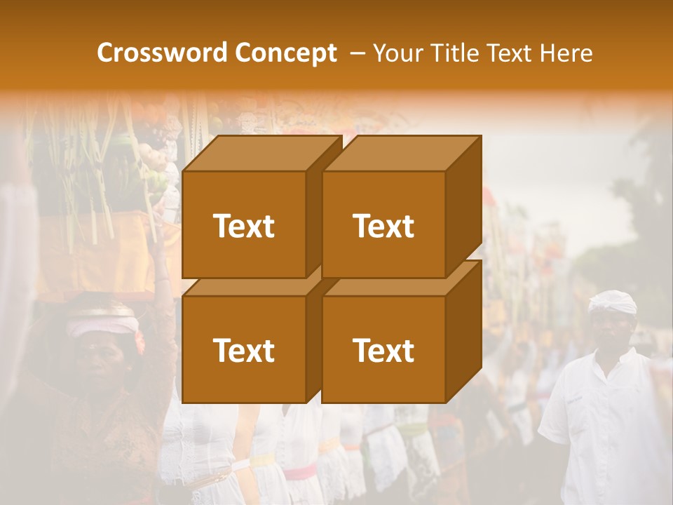 Costume Asia Exterior PowerPoint Template