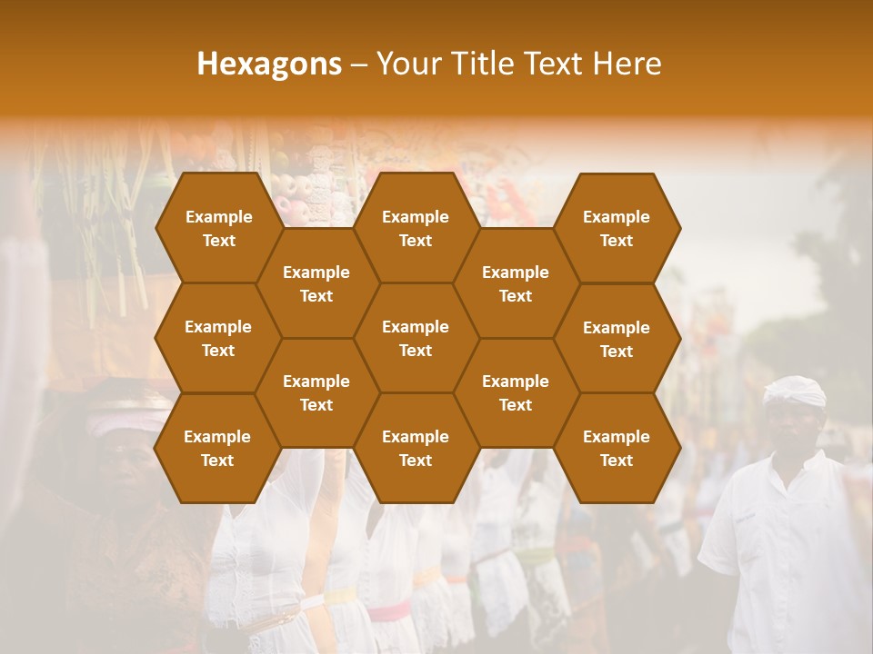 Costume Asia Exterior PowerPoint Template