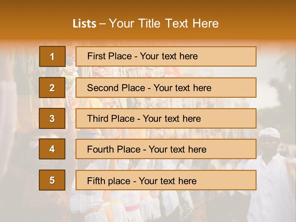 Costume Asia Exterior PowerPoint Template