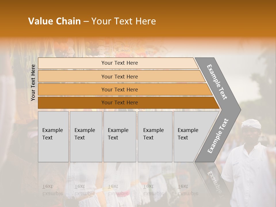 Costume Asia Exterior PowerPoint Template