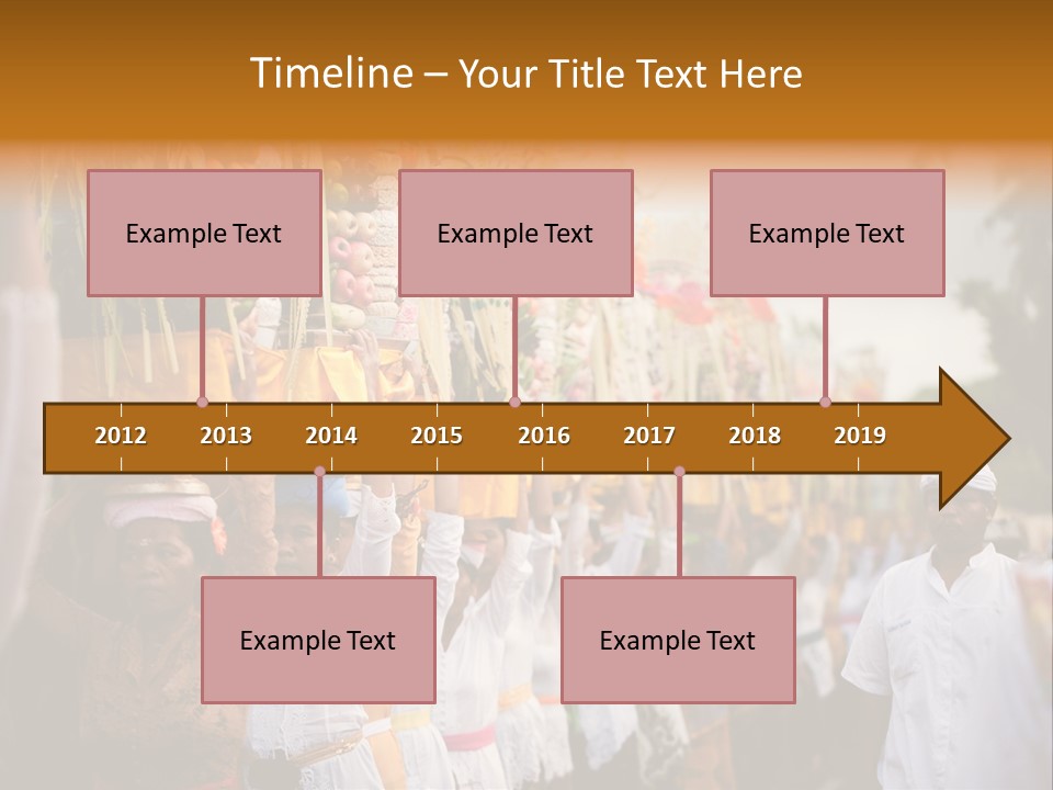 Costume Asia Exterior PowerPoint Template