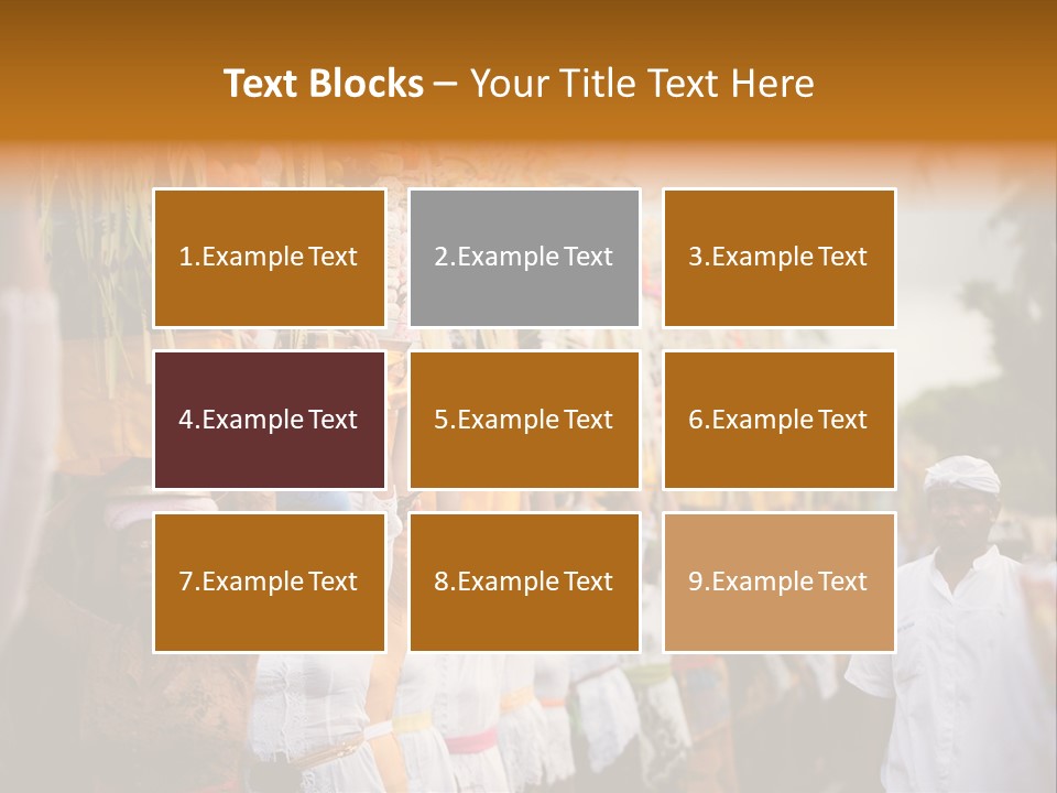 Costume Asia Exterior PowerPoint Template