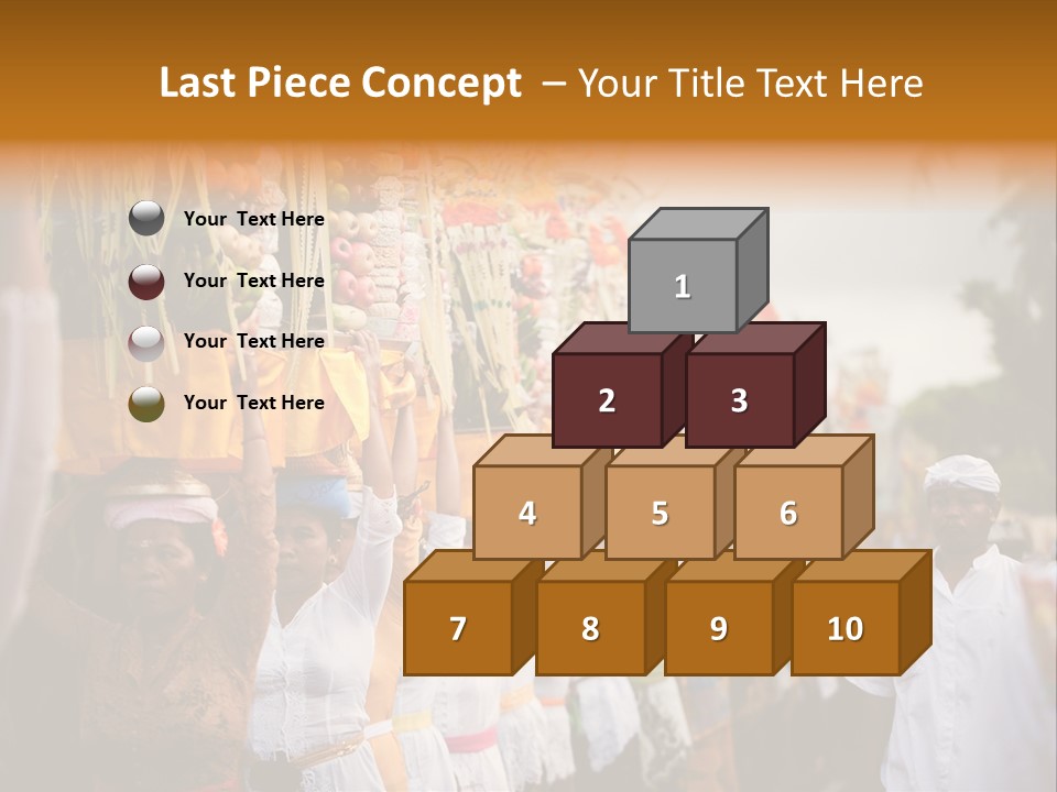 Costume Asia Exterior PowerPoint Template