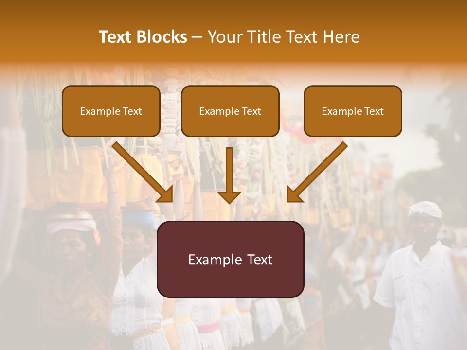 Costume Asia Exterior PowerPoint Template