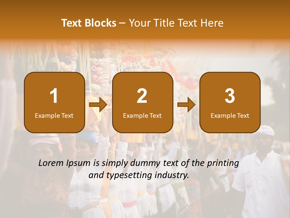 Costume Asia Exterior PowerPoint Template