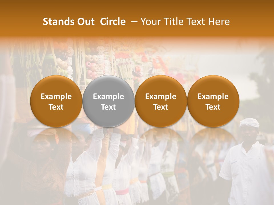 Costume Asia Exterior PowerPoint Template