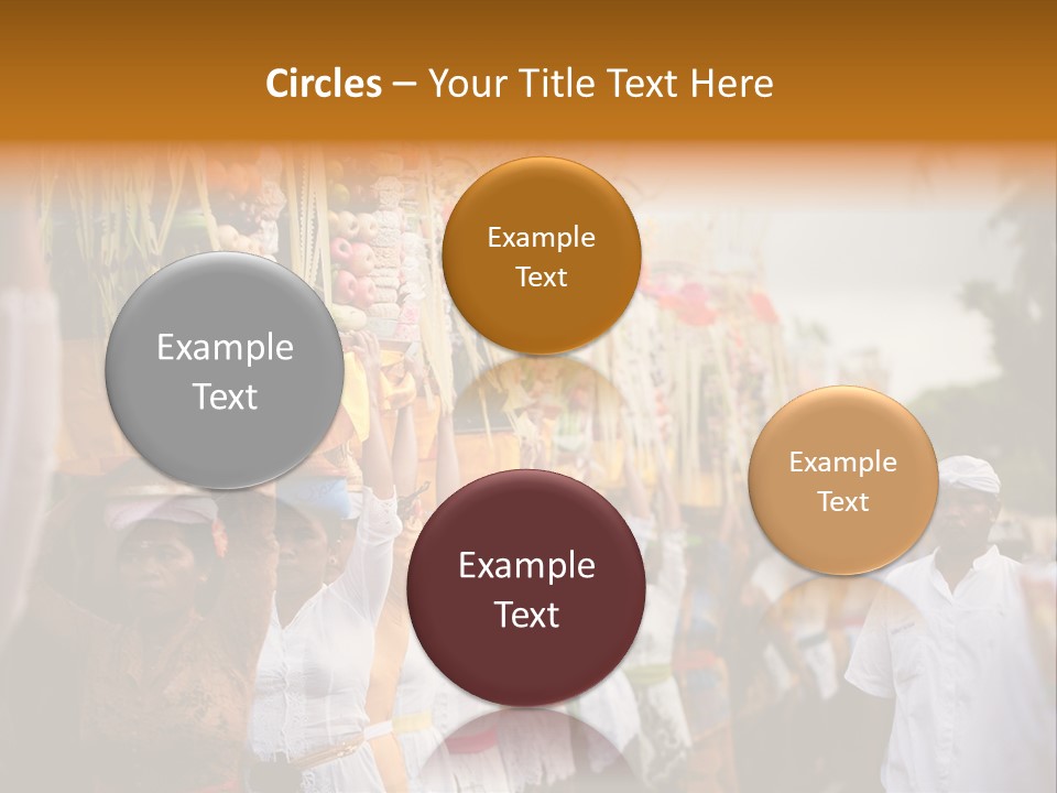 Costume Asia Exterior PowerPoint Template