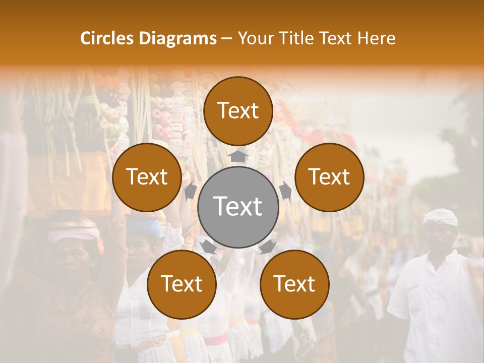 Costume Asia Exterior PowerPoint Template