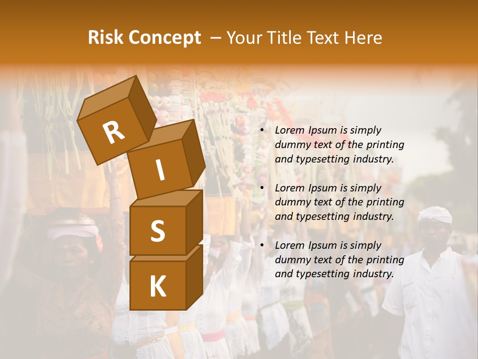 Costume Asia Exterior PowerPoint Template