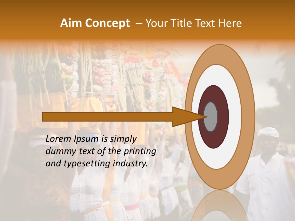 Costume Asia Exterior PowerPoint Template