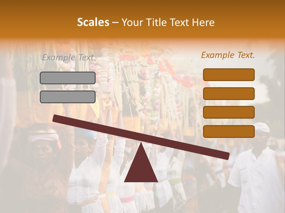 Costume Asia Exterior PowerPoint Template
