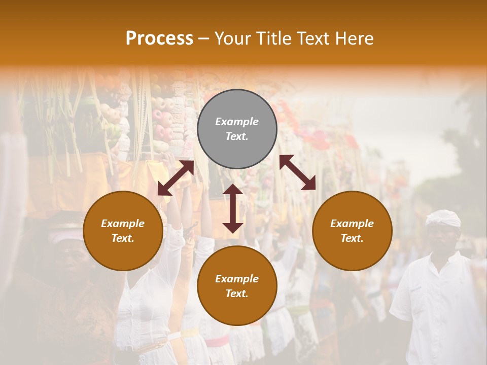 Costume Asia Exterior PowerPoint Template