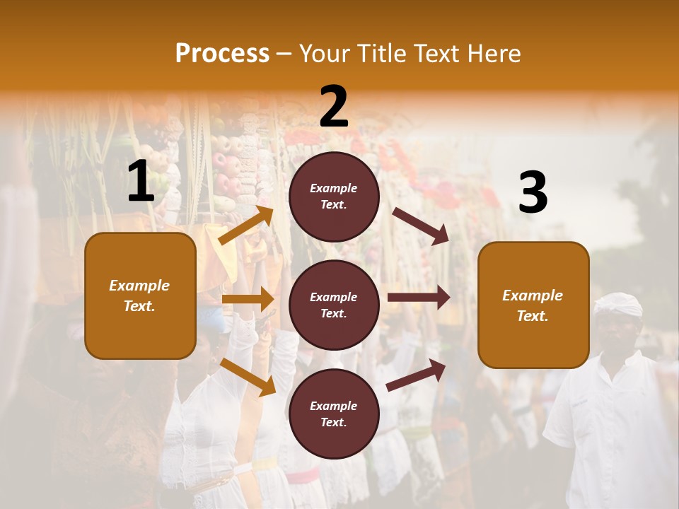 Costume Asia Exterior PowerPoint Template