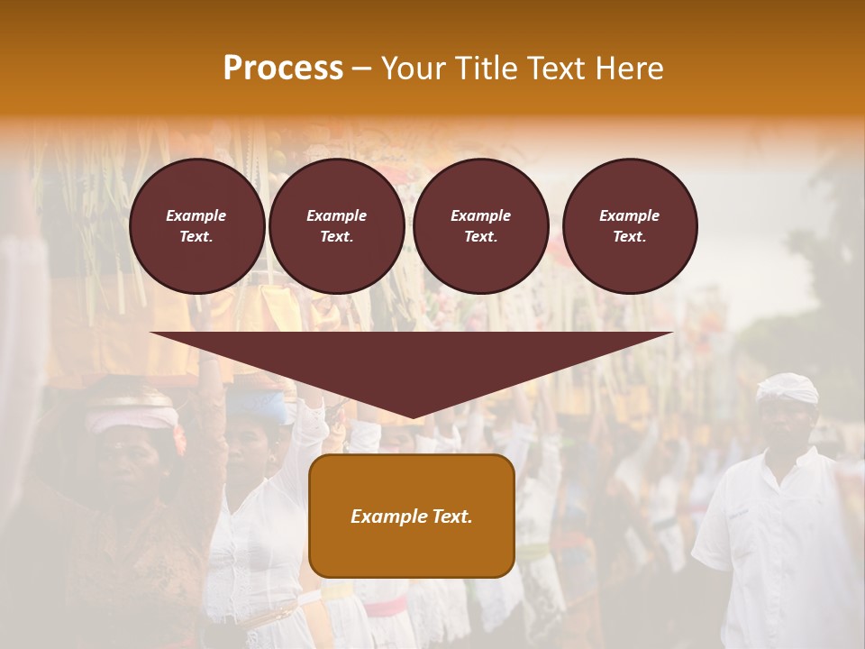 Costume Asia Exterior PowerPoint Template