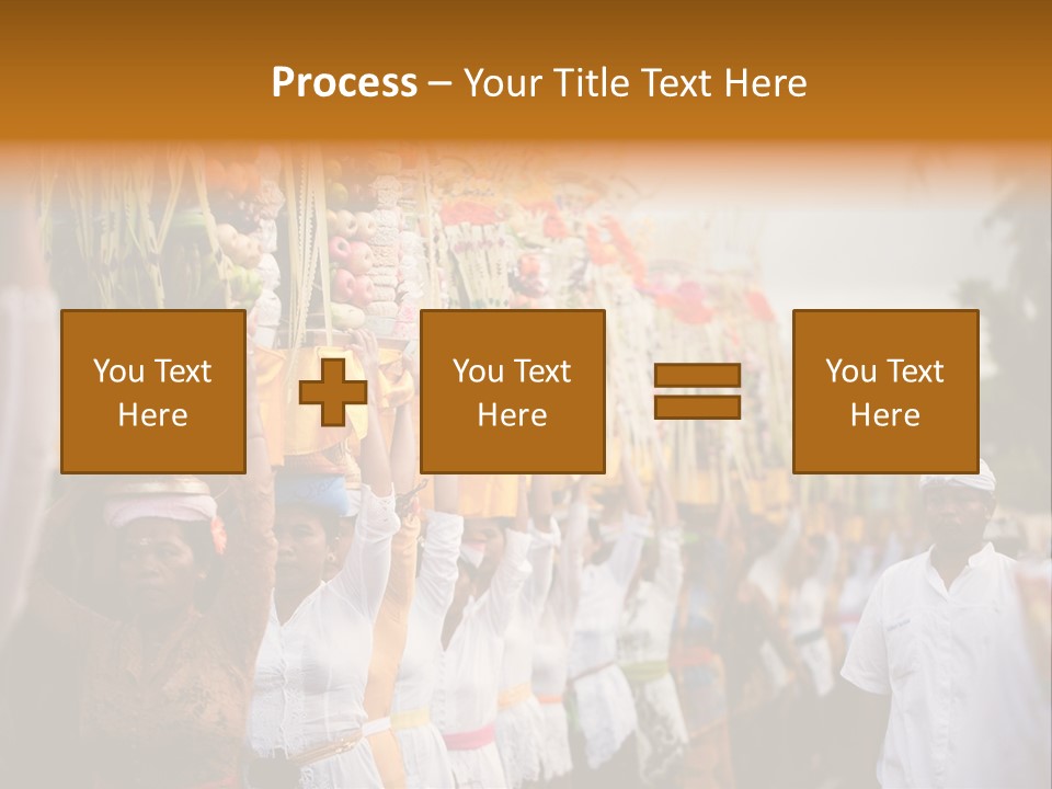 Costume Asia Exterior PowerPoint Template