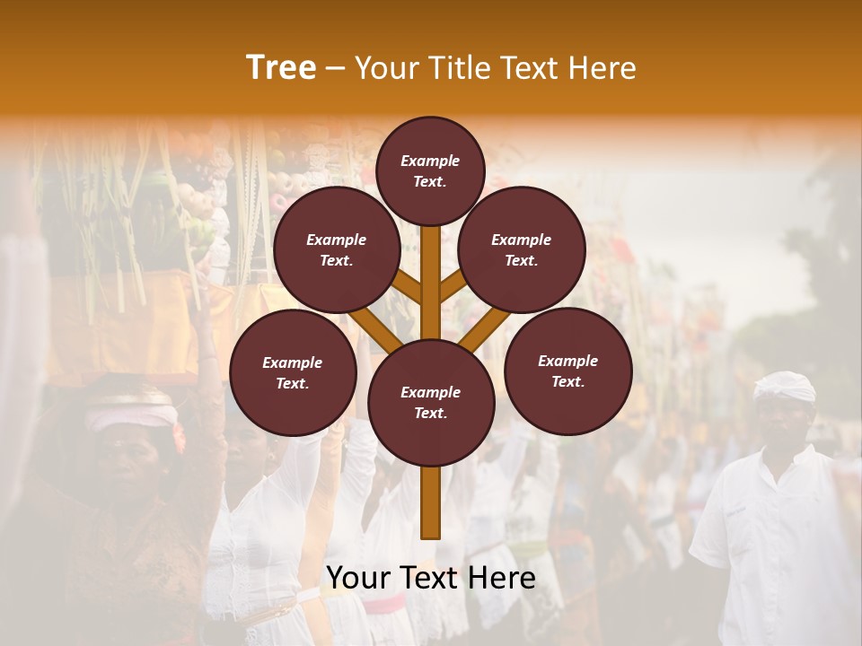 Costume Asia Exterior PowerPoint Template