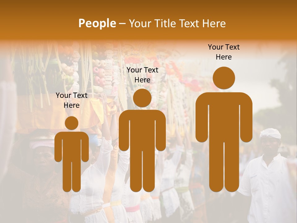 Costume Asia Exterior PowerPoint Template